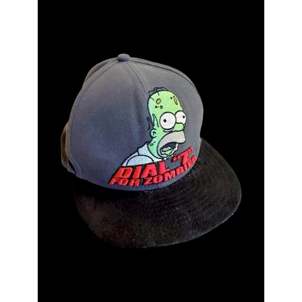Dial Z For Zombies Homer Simpson's Hat New Era Sz 7 1/8 Treehouse Of Horrors